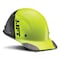 Dax Hard Hats Hard Hat Carbon Fiber Cap Brim 50-50 (Yellow/Black) HDC50C-19HC - alternate 1